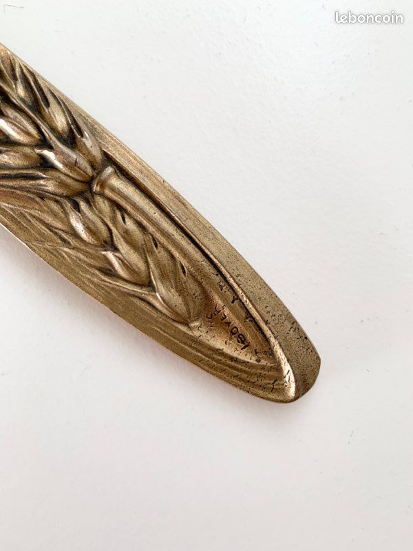 Coupe-papier Grand Modèle Style Empire En Bronze - Objet De Collection Décoratif - 27 Cm
