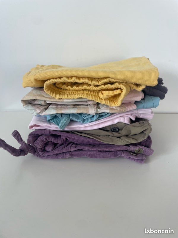 Lot 8 Pantalon fille enfant été (image 2)