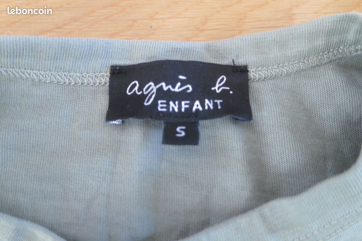 T-shirt manches longues garçon agnès b (image 3)