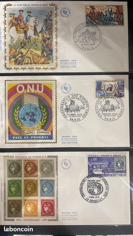 Enveloppes du premier jour (image 1)