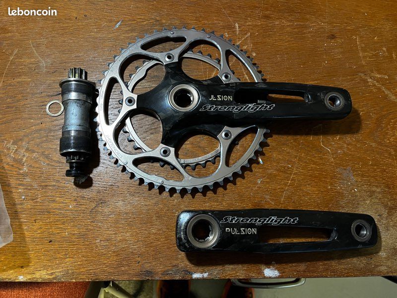 Pédalier Stronglight Pulsion 39/53 Équipements vélos