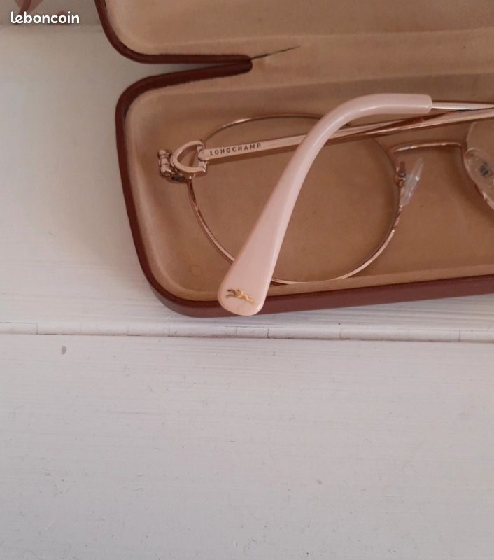 Monture lunettes Longchamp doree (image 3)