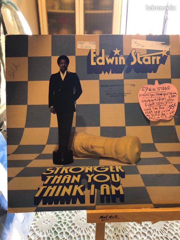 Vinyle 33t edwin starr original usa 🇺🇸 1980 (image 1)