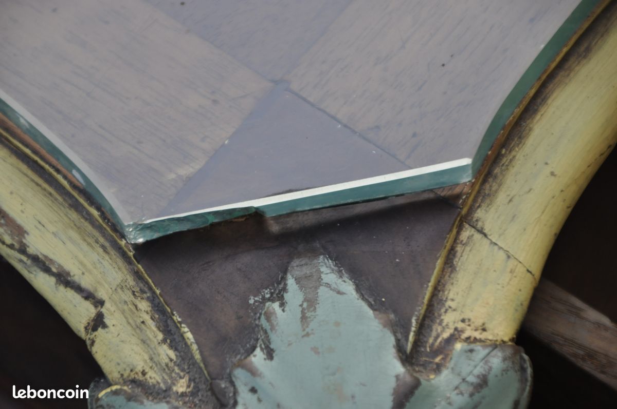 Bureau plat + feuille de verre (image 12)
