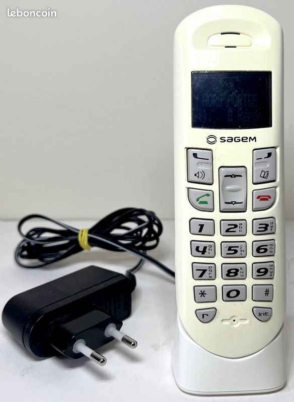 Téléphone sans fil 3 postes DECT Sagem D37V Trio - 1 base et 2 combinés (image 5)