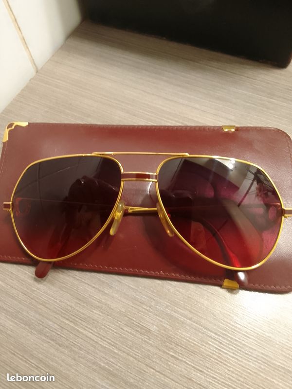 Lunette Cartier laque de chine Montres Bijoux