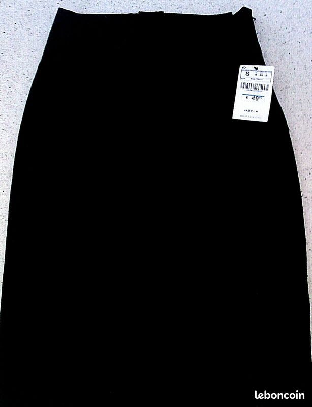 Jupe noire Zara taille 36 - Neuve (image 1)