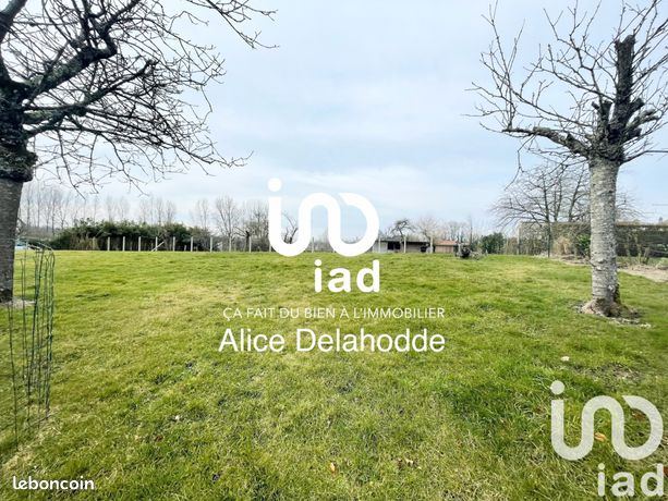 Terrain 877 m² Condette
