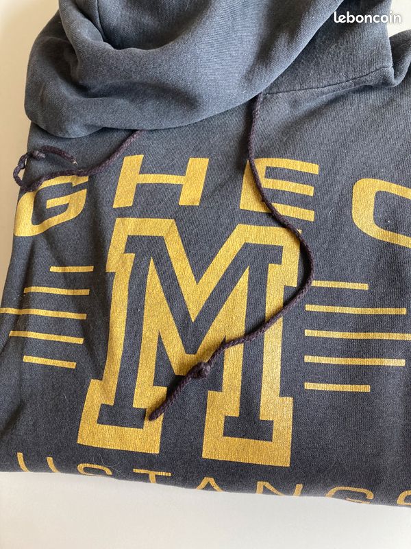 Sweat capuche gris marque Lee taille L bon état (image 2)