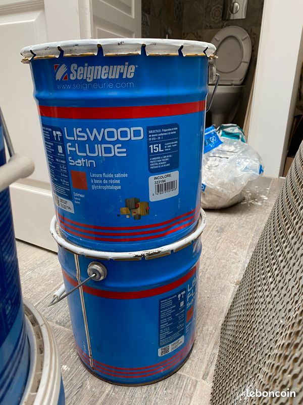 Peintures d'extérieur Seigneurie Liswood Fluide Satin 15L x2 (image 2)