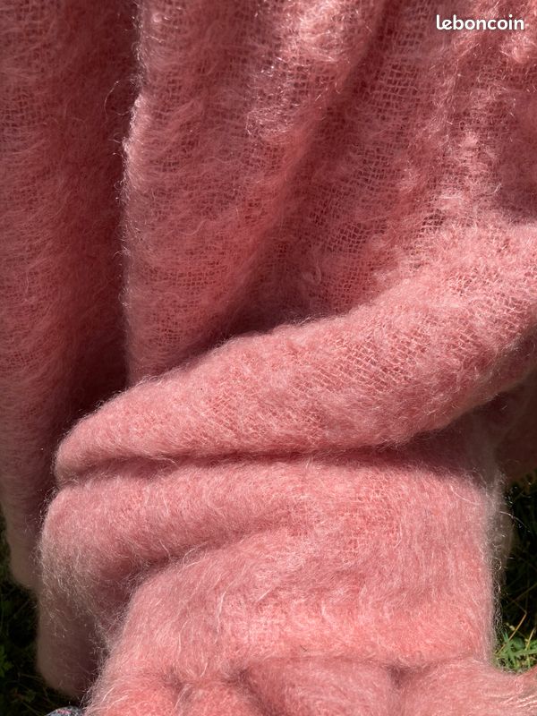 Grande Couverture pur mohair fabrication française (image 6)
