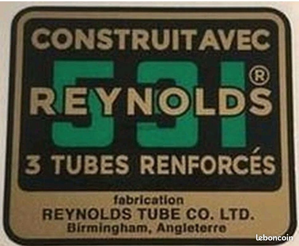 Reynolds 531 M77-82 Paire Français