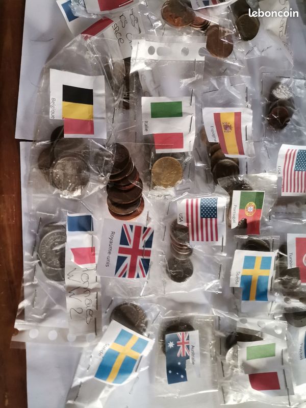 Lots de pièces et de billets (image 4)