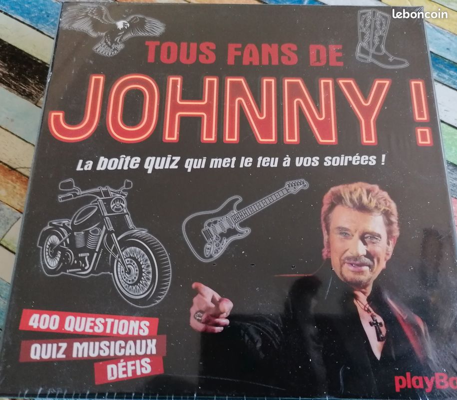 Jeu de Société JOHNNY HALLYDAY Neuf sous blister (image 1)