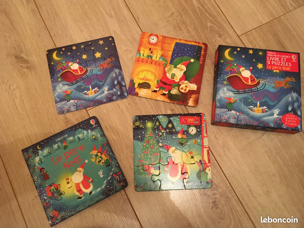Puzzles père noël et livret (image 1)