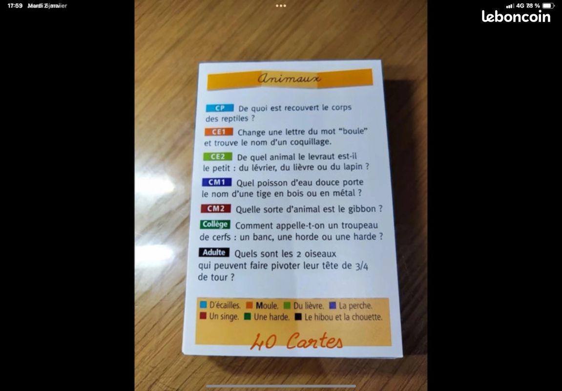 Jeu LES INCOLLABLES (image 7)