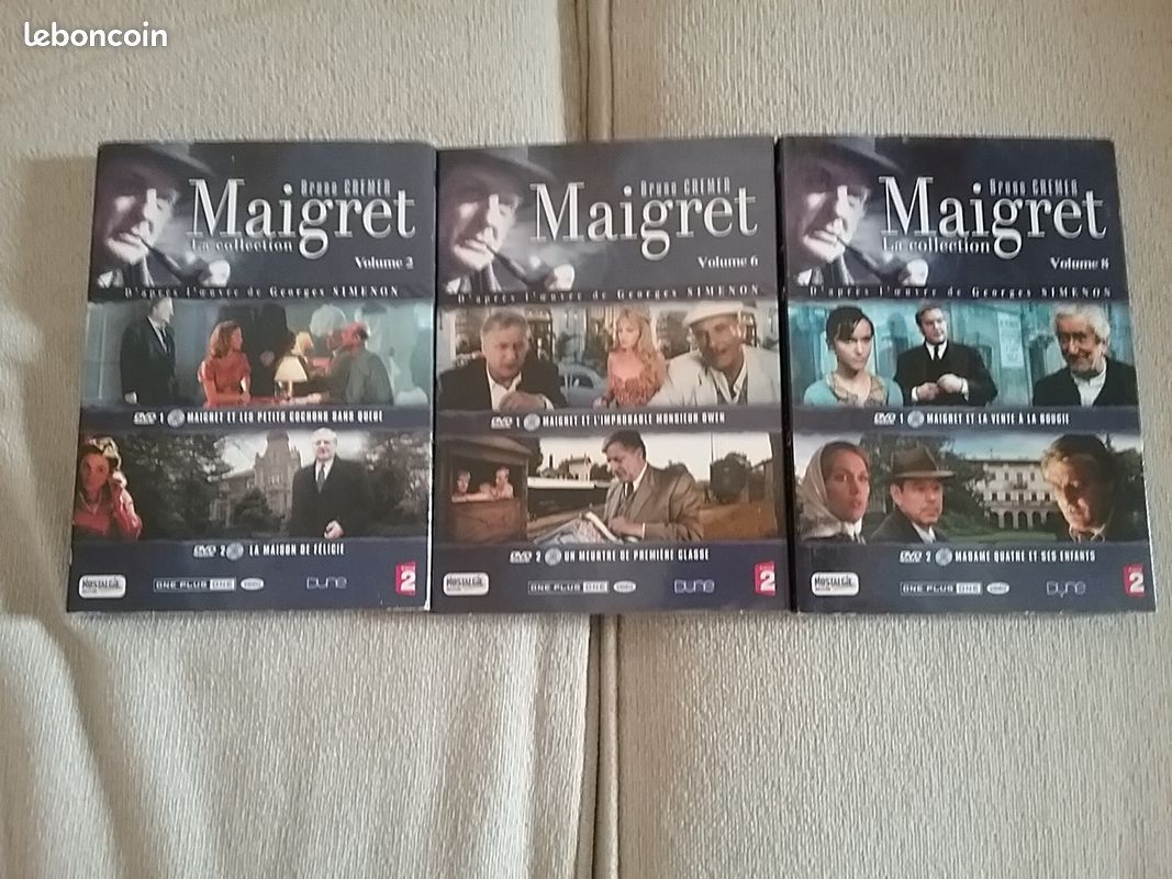 Dvd maigret / bruno cremer / georges simenon (image 2)