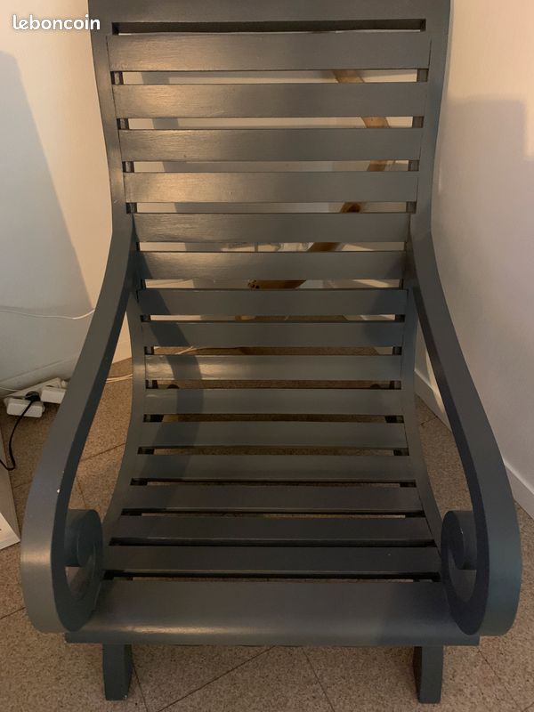 Fauteuil bois massif intérieur ou extérieur (image 2)