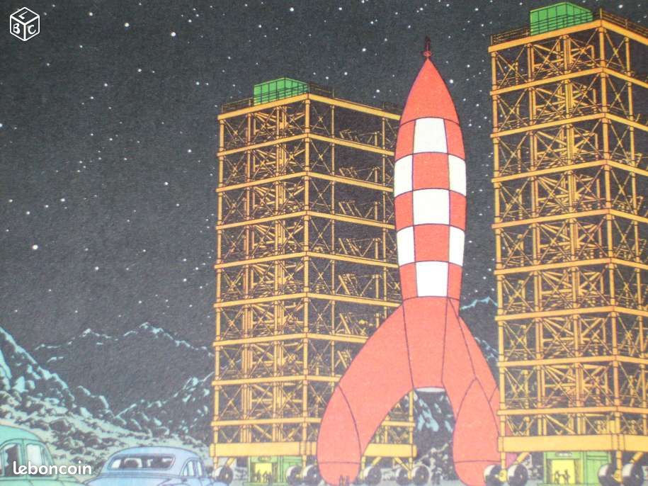 Tintin Objectif lune, 2ème trimestre 1954 (image 3)