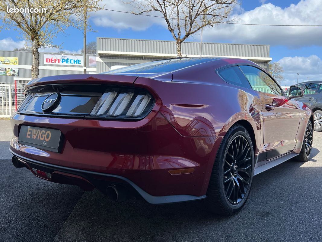 FORD MUSTANG COUPE 5.0 420 GT SIEGES RECARO / INT CUIR / ECHAPPEMENT SCORPIOn (image 2)