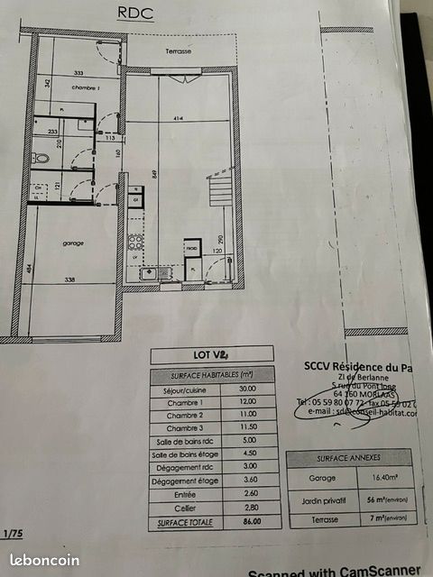 Maison 4 pièces 82 m² · à Pau · 82 m² · 929 €/mois