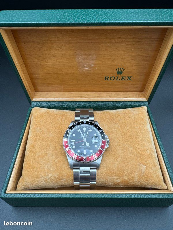 Rolex gmt master coca (pepsi) full set (image 1)