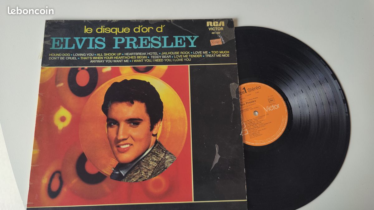 Vinyle Le disque d'or d'Elvis Presley (image 1)