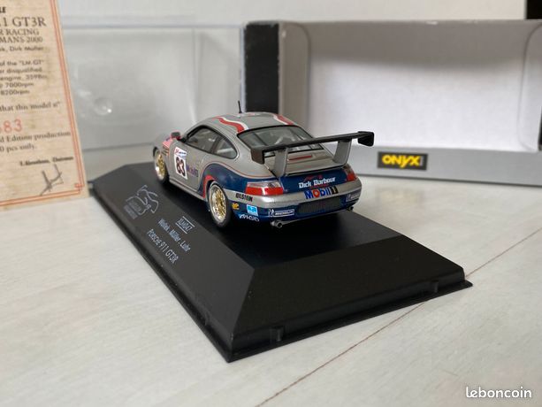 PORSCHE 911 GT3 R 2000 24 H LE MANS n82 1:43 HIGH SPEED - BCN STOCK CARS