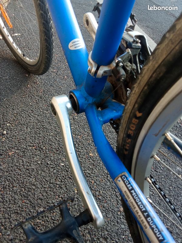 Vélo Peugeot vintage aluminium (image 4)