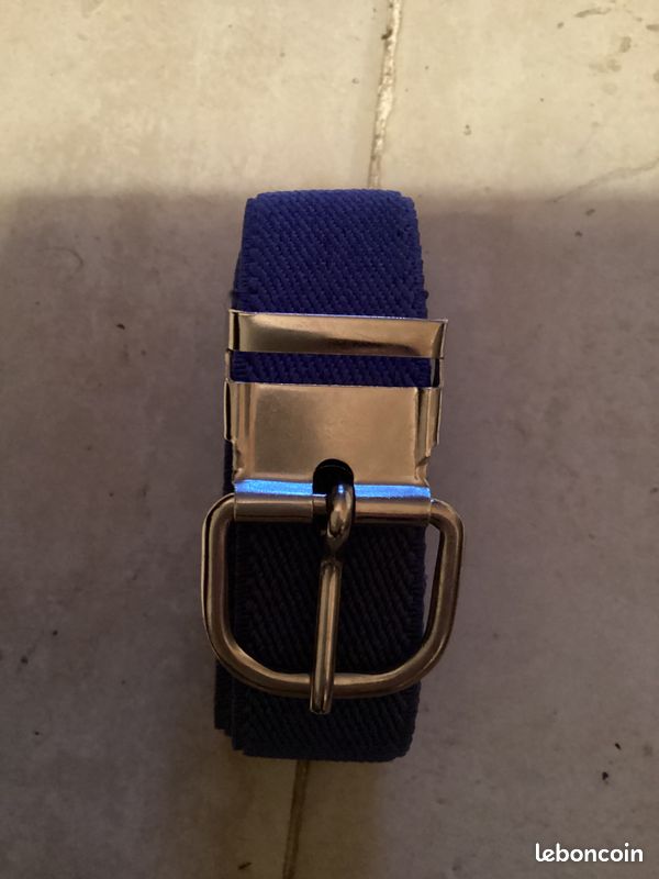 Ceinture Élastiqée Bleue (image 1)