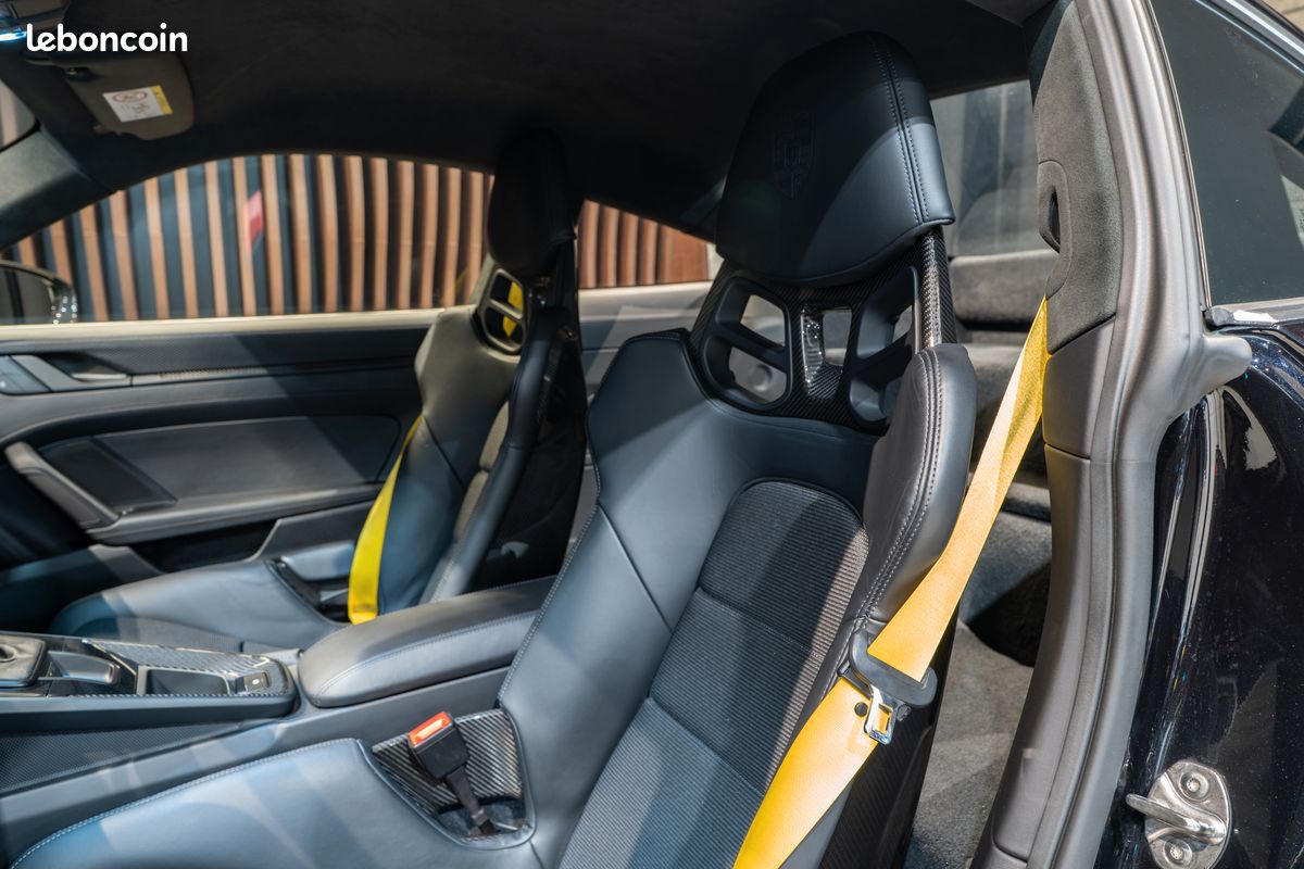 Porsche 911 (992) 4.0 510 gt3 pdk avec pack touring - porsche approved - lift - 90l - chrono - carbone - 918 - ppf - toit carbone - pccb (image 6)