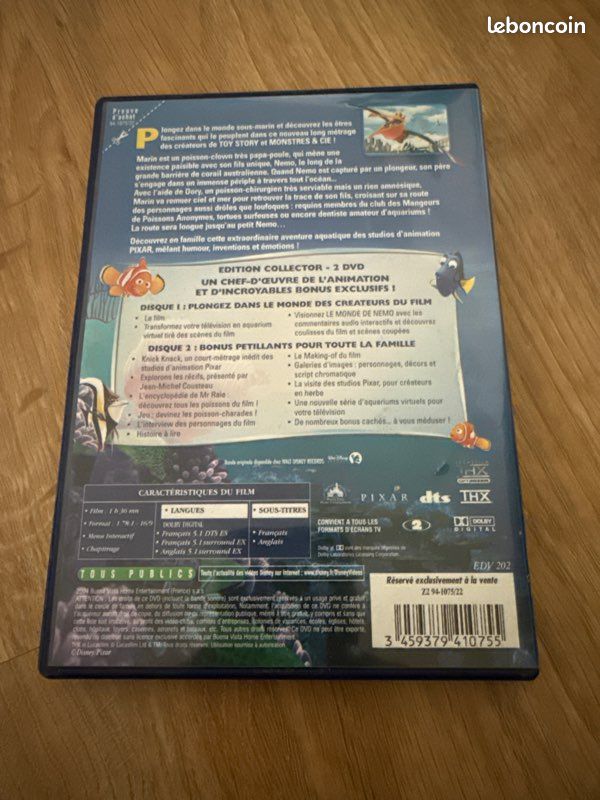 Le Monde de Nemo - DVD (image 2)
