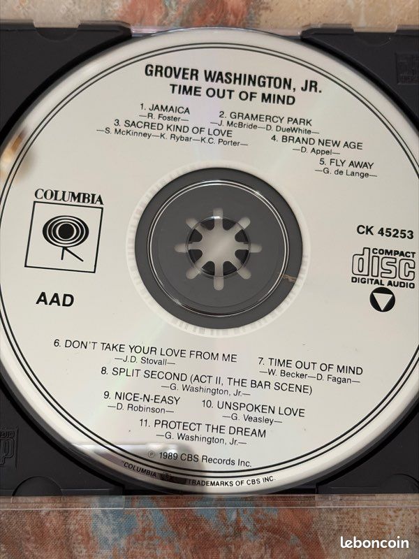 Cd grover washington jr 1989 (image 6)