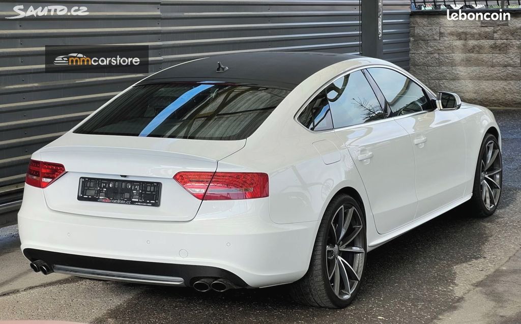 Audi S5 3.0 V6 TFSI 333ch - Sièges cuir bi colore Climatisation automatique Rétroviseurs chauffants (image 2)