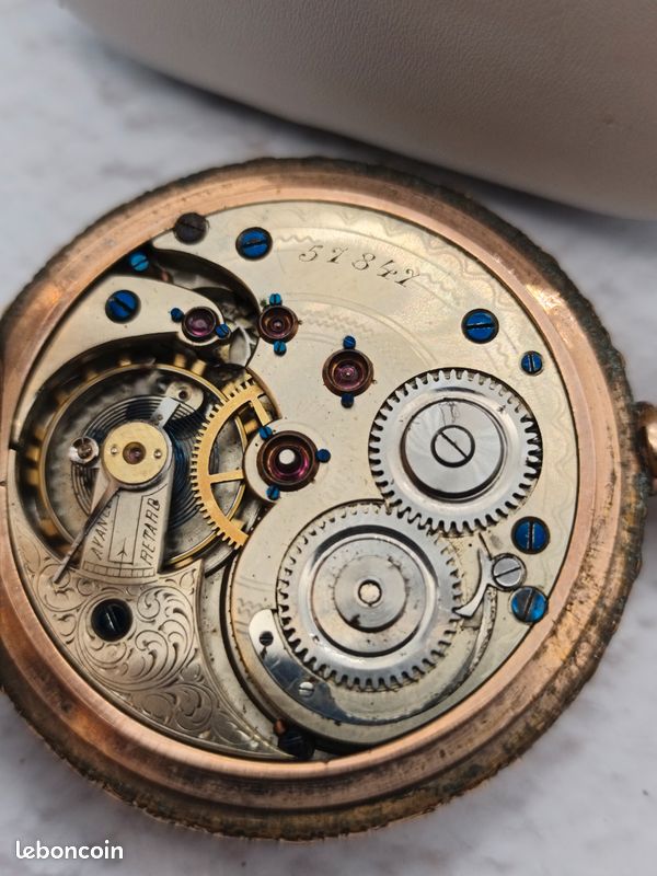 Montre à Gousset Ancienne ARVOR Savonnette Mécanique - Fonctionne, Occasion