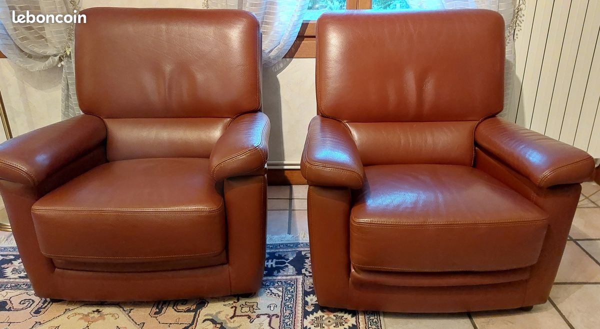 Ensemble fauteuils et canapé (image 1)