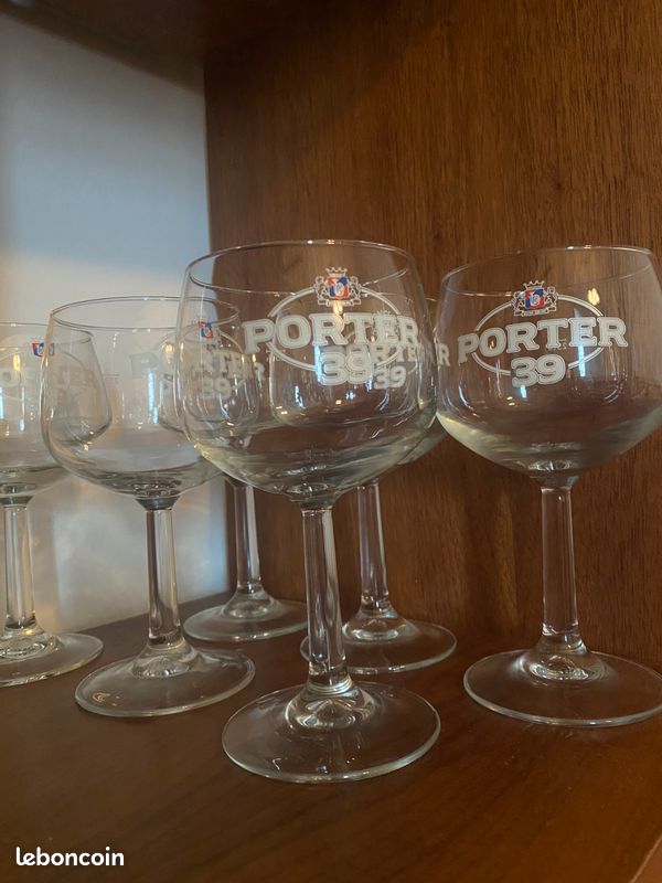 Lot de 6 verres à bière Porter 39 (image 1)