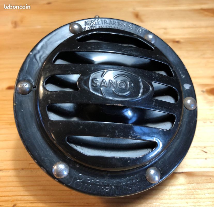 Avertisseur Sanor 12v Pour Citroën 2CV – Pièce Classique D’origine Française