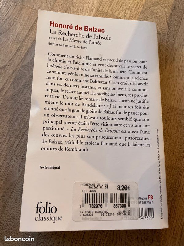 La recherche de l’absolu , suivi de la messe de l’athée (image 3)