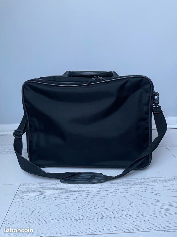 Sac De Voyage Delsey Paris Châtelet – Noir – Trolley D'occasion En Bon état