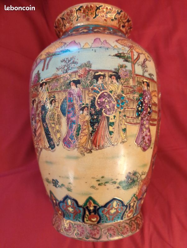 Vase japonais (?) Satsuma... (image 1)