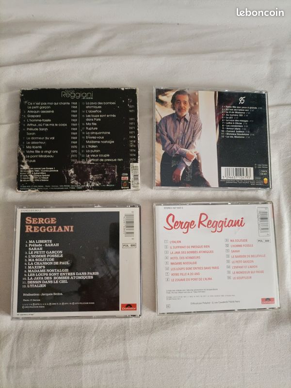 CD Serge REGGIANI (image 2)