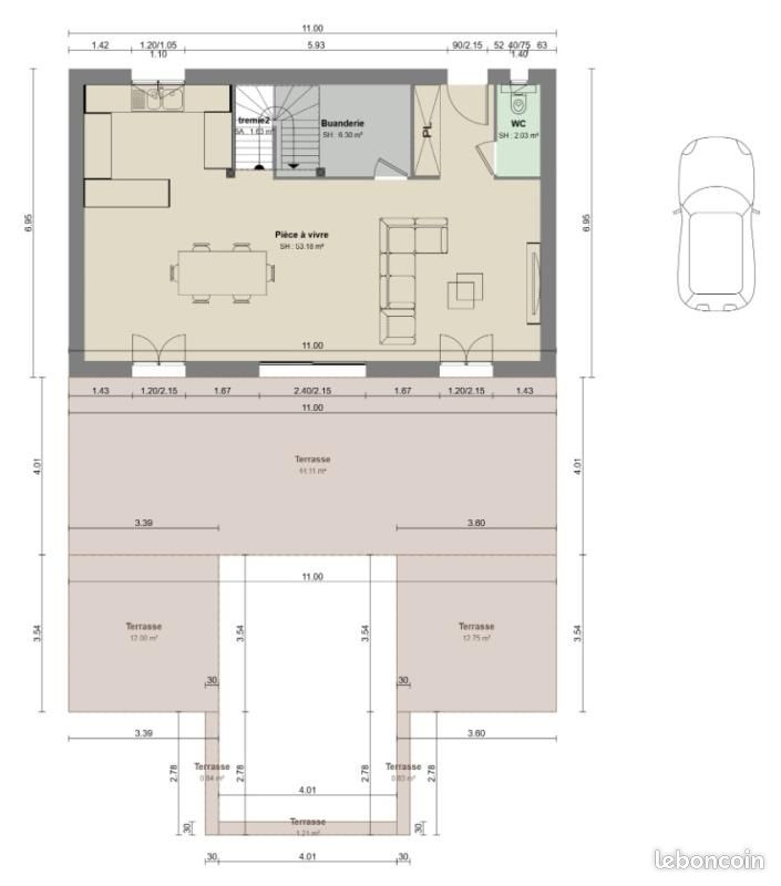 Maison 4 pièces 110 m² · à Puget-sur-Argens · 110 m² · 530 000 €