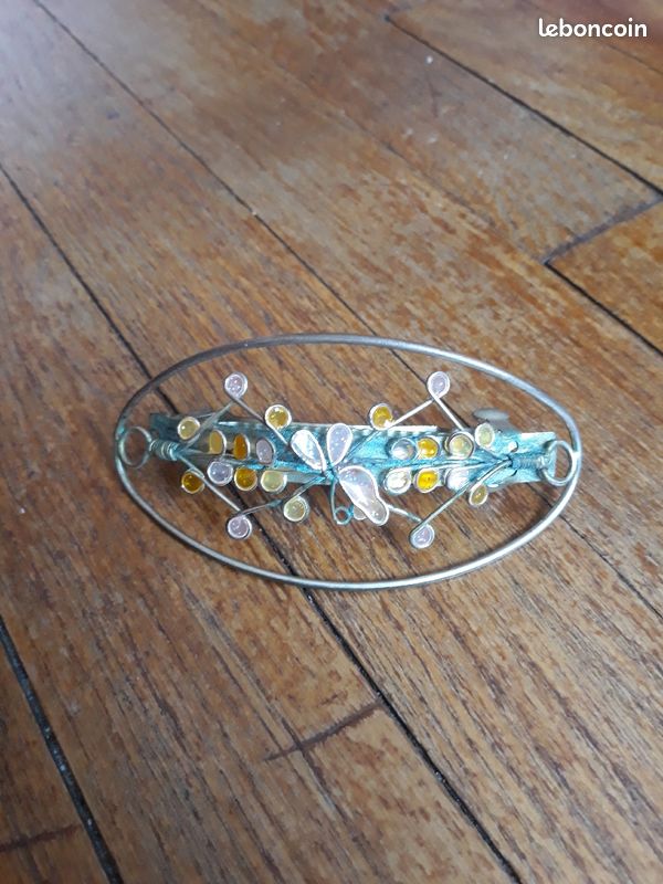 Barrette cheveux papillon (image 1)