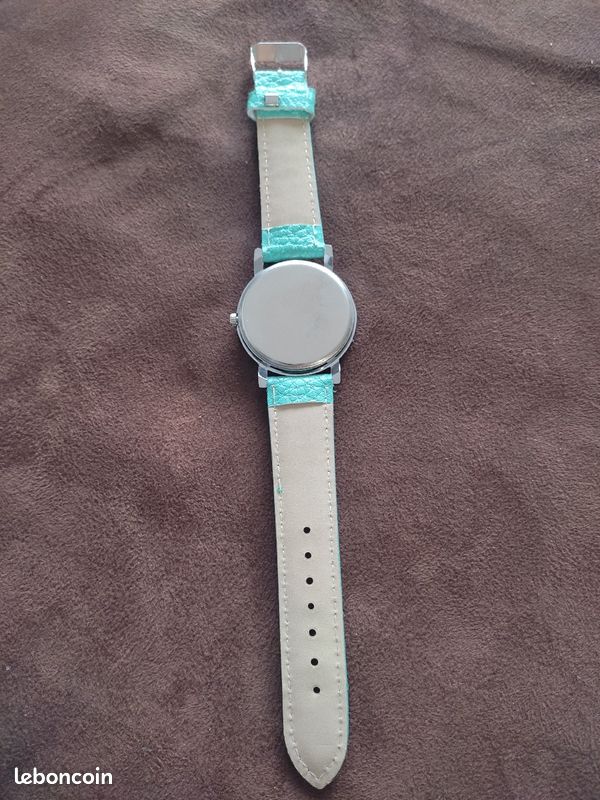 Montre femme fantaisie Verte Geneva (image 3)