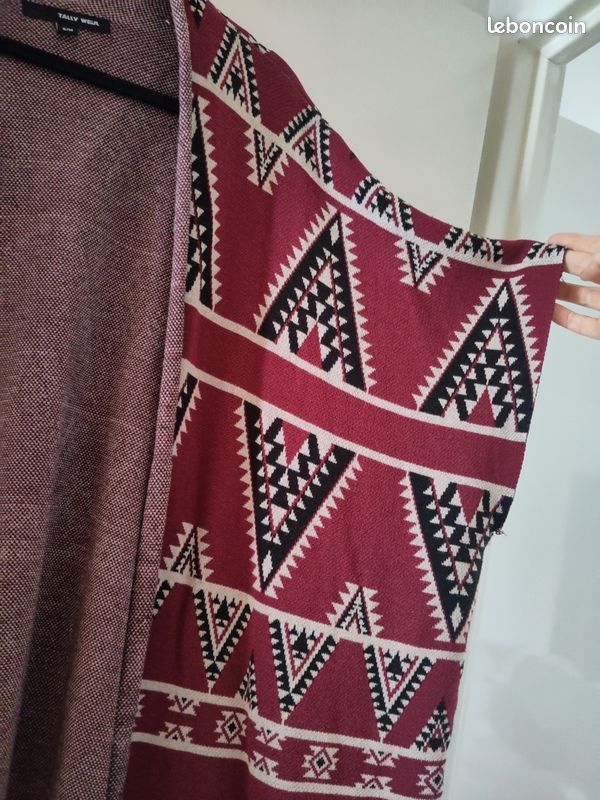 Gilet bordeaux (image 2)