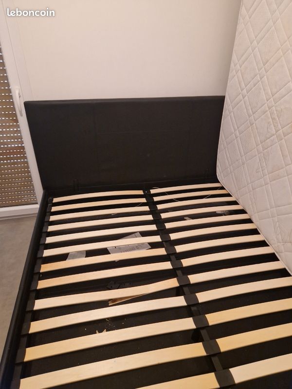 Lit matelas sommier (image 1)
