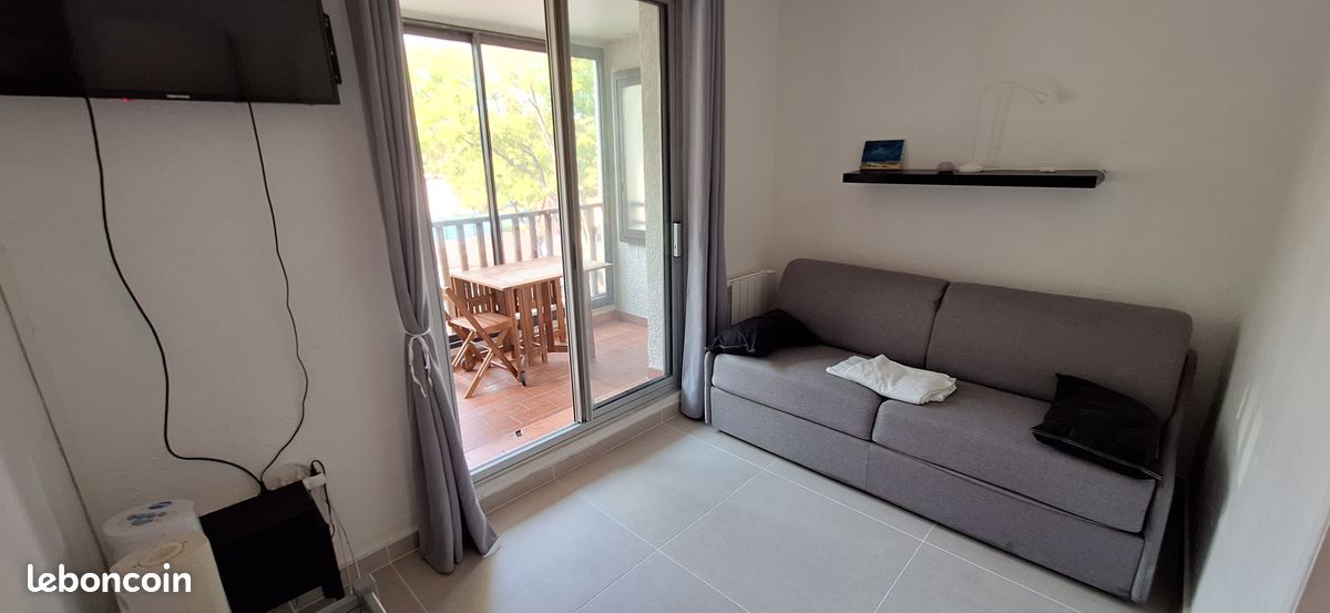 Appartement 1 pièce 17 m² · à Sausset-les-Pins · 17 m² · 550 €/mois