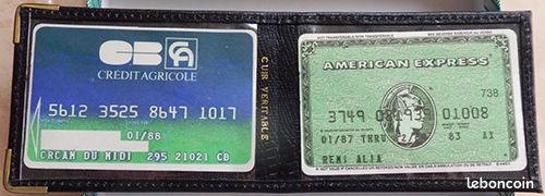 NEUF : PORTE-CARTES bancaire - Cuir (image 1)