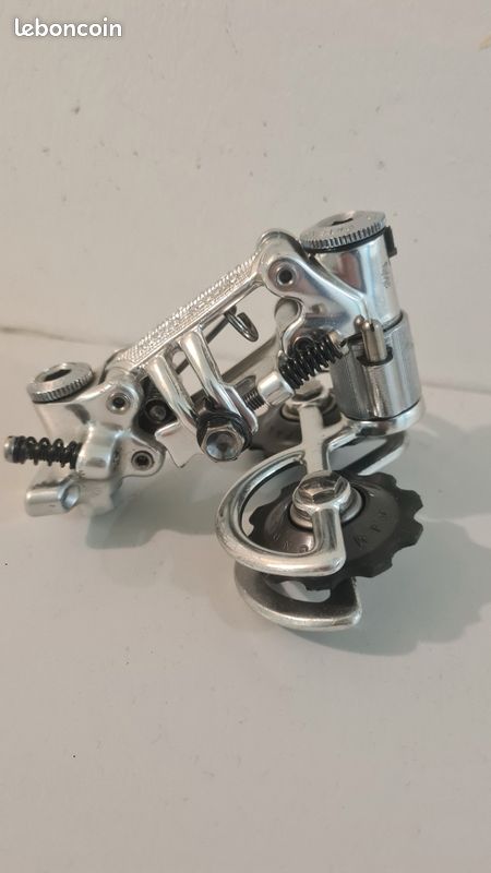 Dérailleur Shimano 7 Vitesse Dérailleur Arrière Campagnolo Nuovo Record Vintage - Pour Vélo De Course Ancien (type Colnago) - Occasion Campagnolo Nuovo Record Vintage Réf. 3233